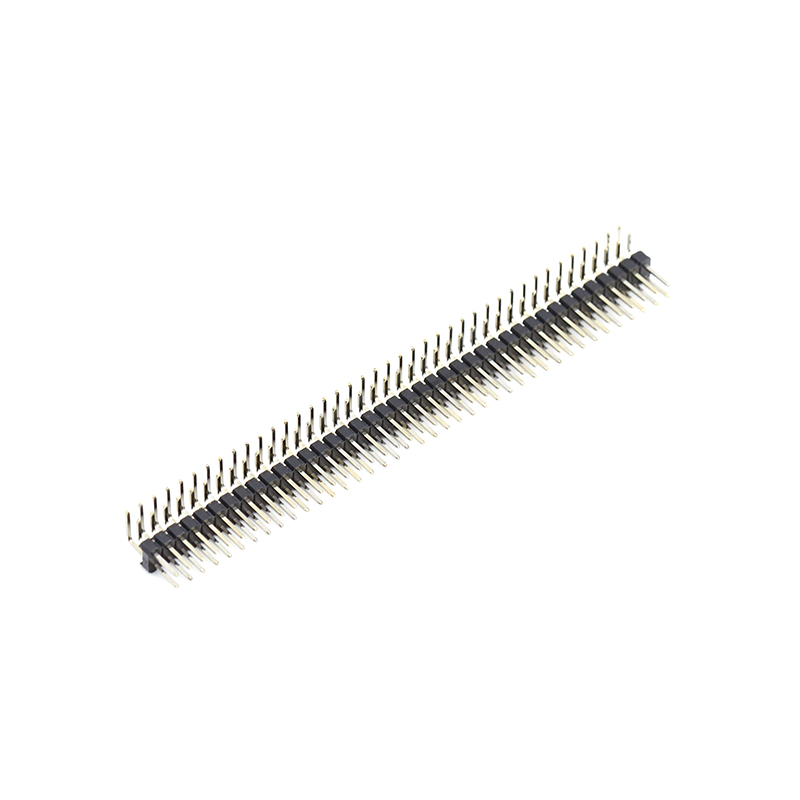 2,54 mm 90 graduko pin goiburua