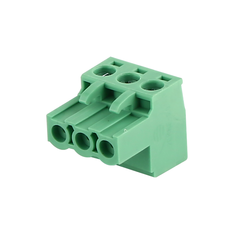 3P Male Terminal Blokea Din Rail Itxiturarako