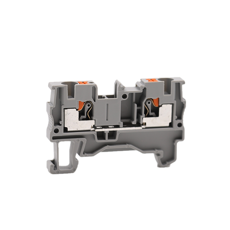 Erresuma Batuko Spring Mota Rail Terminal Block Din Rail muntatuta